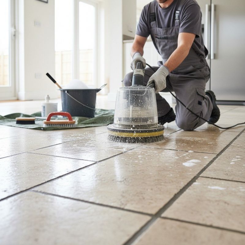 Removing Grease, Grime, And Stains From Tile Surfaces