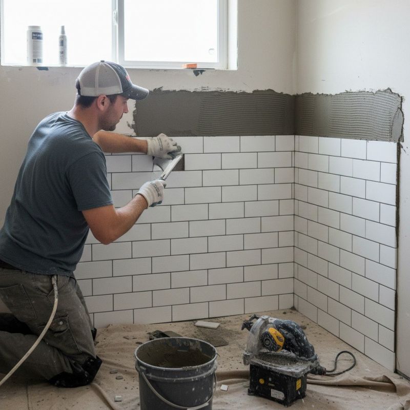 Tile Shower Floor Installation in Littleton, CO