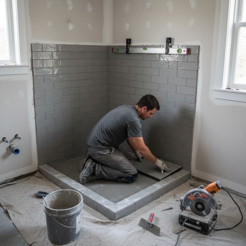 Tile Shower Installation in Longmont, CO
